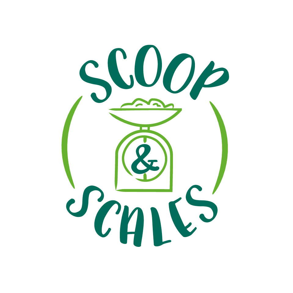 the new Scoop and Scales logo